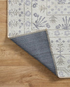 Loloi Rifle Paper Co. Maison Collection MAO-03 Rosette Ivory 2'-6" x 7'-6", .19" Pile Height, Runner Rug