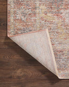 Loloi Magnolia Home by Joanna Gaines Millie Collection MIE-04 Sunset/Multi 3'-6" x 5'-6", .25" Pile Height, Accent Rug