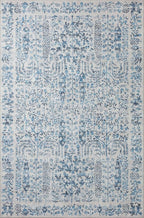 Loloi Rifle Paper Co. Maison Collection MAO-07 Blue 8'-4" x 11'-6", .19" Pile Height, Area Rug