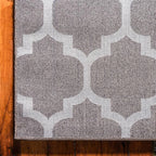 Rugs.com Lattice Collection Rug – 9' x 12' Brown Medium Rug Perfect for Living Rooms, Large Dining Rooms, Open Floorplans