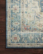Loloi Skye Collection SKY-12 Ocean/Multi 7' x 9' Oval Area Rug
