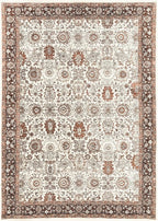 Keen Home Design 6x9 Rug - Machine Washable Area Rug with Non-Slip Backing, Ideal for Living Room, Dining Room, Bedroom - Vintage, Easy Clean, Durable, Low Pile - (6' x 9')