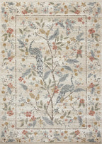 Loloi Rifle Paper Co. Laurel Collection LAU-05 Ivory 2'-8" x 10' Runner Rug