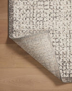 Loloi Darby Collection DAR-04 Ivory/Stone 2'-7" x 8'-0" Runner Rug