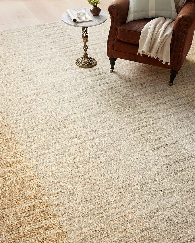 Loloi Chris Loves Julia Chris Collection CHR-01 Dove/Santa Fe 3'-6'' x 5'-6'', .50" Pile Height, Accent Rug