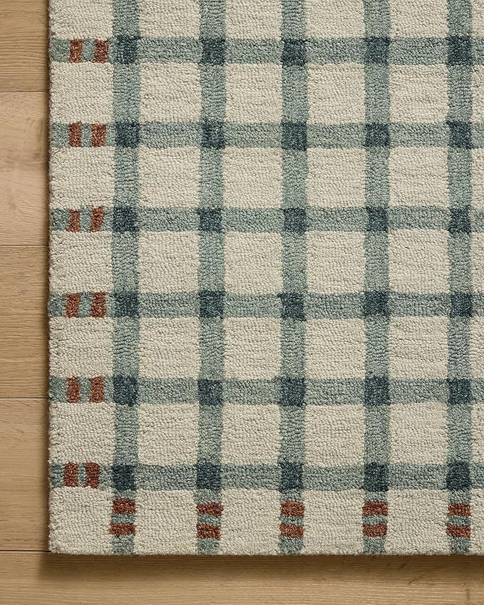 Loloi Magnolia Home by Joanna Gaines Waylon Collection WAY-02 Spa/Brick 2'-6" x 9'-9" Runner Rug