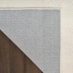 Nourison Nordic Ivory 8' x 10' Scandinavian Area Rug - Easy Clean, Non Shedding, Bed Room, Living Room, Dining Room, Kitchen (8' x 10')