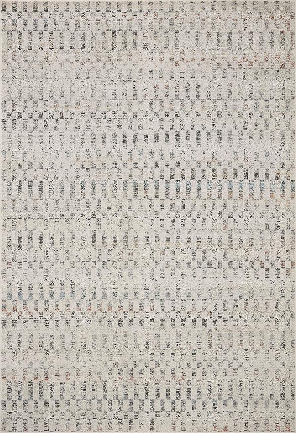 Loloi Kamala Collection KAM-05 Grey/Multi 5'-3" x 7'-9" Area Rug