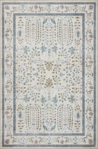 Loloi Rifle Paper Co. Maison Collection MAO-05 Wisteria Cream 2'-6" x 9'-6", .19" Pile Height, Runner Rug