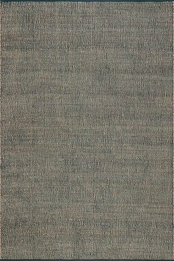 Nuloom Elfriede Handmade, Green/Natural, 5' x 8', Jute & Cotton, Textured and Earthy, High Traffic, Stain Resistant, Easy Clean, Durable Area Rug for Bedroom, Living Room, Dining, Entryway