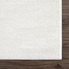 Abani Rugs Cream and Pink 6 ft. X 9 ft. Contemporary mid-Century Rug with Beige and Pink Geometric Circle. Minimalistic Design Rectangular Area Rug. Turkish Stain Resistant Area Rug.