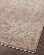 Loloi Magnolia Home by Joanna Gaines Millie Collection MIE-04 Sunset/Multi 2'-3" x 3'-10", .25" Pile Height, Accent Rug