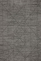Loloi Kamala Collection KAM-06 Charcoal/Ivory 2'-7" x 12'-0" Runner Rug