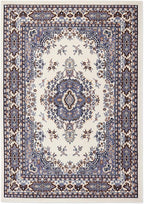 Home Dynamix Premium Sakarya Traditional Medallion Border Area Rug, Porcelain, 3'7"x5'2" Rectangle