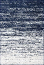 SAFAVIEH Area Rug 3x5 - Adirondack Collection - Navy & Ivory, Modern Ombre Design, Non Shedding & Easy to Clean, Ideal for Living Room, Bedroom, Office, Dining Space (ADR113N)