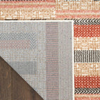 Nourison Home Nordic Multicolor 8' x 10' Area Rug - Easy Clean, Non Shedding, Bed Room, Living Room, Dining Room, Kitchen (8' x 10')