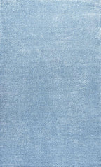 JONATHAN Y Haze Solid Low-Pile Classic Blue Indoor Area Rug 10x14, Coastal,Bohemian,Minimalist,Classic, Easy-Cleaning for Living Room,Bedroom,Kitchen,Pet Friendly,Non-Shedding (SEU100F-14)