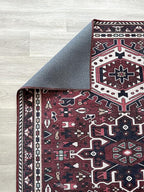 Fame Living Washable Area Rug. Modern Farmhouse. Vintage. Turkish. Bohemian. Distressed. Oriental. Traditional. Rugs for Living Room. Dining. Bedroom. Office. Entryway. Foyer. (851RR, 7'5" x 9'8")