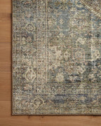 Loloi Amber Lewis Morgan Collection MOG-05 Spice/Lagoon 2'-3" x 7'-6" 38" Thick Runner Rug feat. CloudPile, Neutral, Room Décor, Vintage Inspired, Livingroom, Bedroom, Dining Area