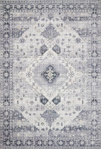 Loloi II Skye Collection SKY-02 Silver/Grey 5'-0" x 7'-6" Area Rug