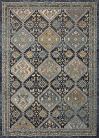 Loloi Jocelyn Collection JOC-02 Navy/Blue 2'-3" x 4'-0" .38" Thick Accent Rug