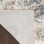 Nourison Home Astra Machine Washable Ivory Multicolor 6'7" x 9' Area Rug - Easy Clean, Non Shedding, Bed Room, Living Room, Dining Room, Kitchen (7' x 9')