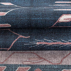 Washable Area Rug. Modern Farmhouse. Vintage. Turkish. Bohemian. Distressed. Oriental. Traditional. Rugs for Living Room. Dining. Bedroom. Office. Entryway. Foyer. (862CN, 9' x 12')