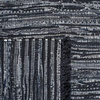 SAFAVIEH Rag Rug, Collection Area Rug - 10' x 14', Black, Handmade Boho Stripe Cotton, Ideal for High Traffic Areas in Living Room, Bedroom (RAR121Z)