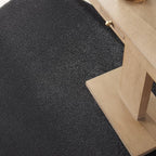 Nourison Home Nourison Essentials Black 4' x 6' Area Rug - Easy Clean, Non Shedding, Bed Room, Living Room, Dining Room, Kitchen (4' x 6')