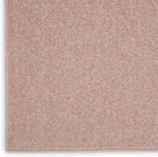 Nourison Home Nourison Essentials Pink 5' x Square Area Rug - Easy Clean, Non Shedding, Bed Room, Living Room, Dining Room, Kitchen (5' x Square)