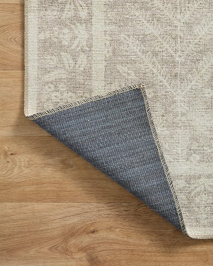 Loloi Rifle Paper Co. Maison Collection MAO-02 Bough Natural 2'-3" x 3'-9", .19" Pile Height, Accent Rug