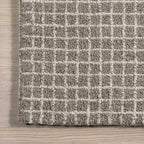 Rugs USA Melrose Grey, 4' Round, Handmade, Wool & Cotton, Soft and Cozy, High Traffic, Stain Resistant, Easy Clean, Durable Area Rug for Bedroom, Living Room, Dining Space, Den, Entryway