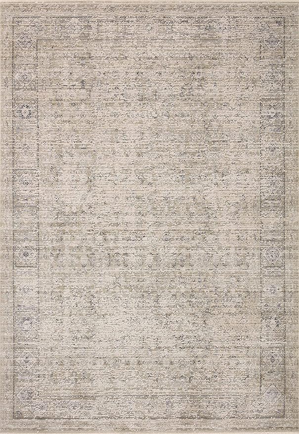 Loloi Amber Lewis Alie Collection ALE-03 Taupe/Dove 7'-10'' x 10', .13'' Pile Height, Area Rug