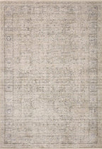 Loloi Amber Lewis Alie Collection ALE-03 Taupe/Dove 2'-7'' x 12'-0'', .13'' Pile Height, Runner Rug