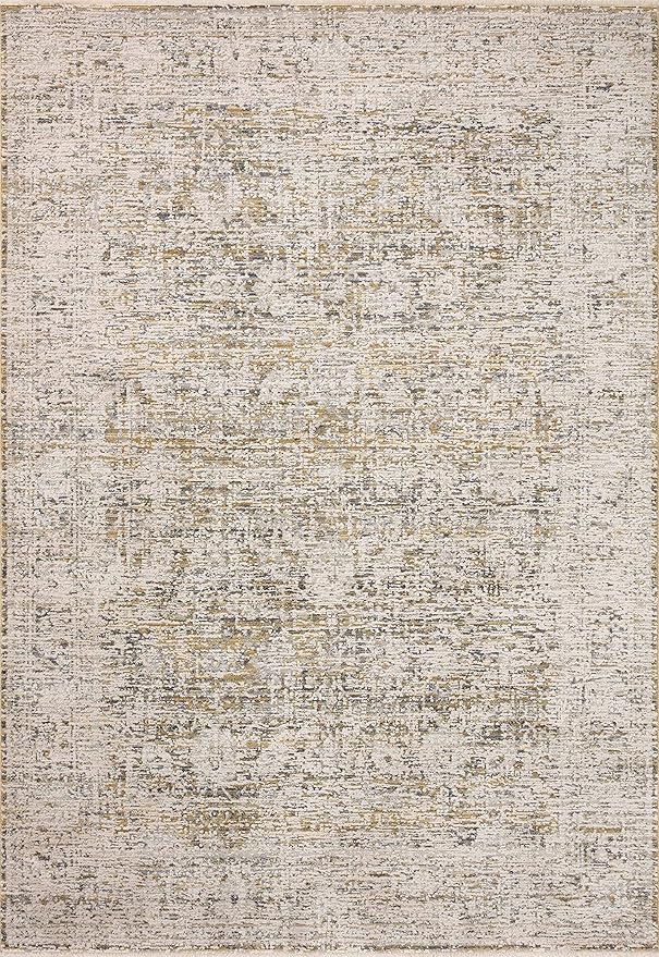 Loloi Amber Lewis Alie Collection ALE-05 Gold/Beige 11'-6'' x 15'-7'', .13'' Pile Height, Area Rug