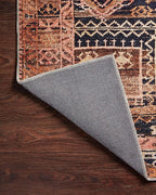 Loloi II Layla Collection, LAY-14, Mocha/Blush, 2'-3'' x 3'-9'', 13'' Thick, Accent Rug, Soft, Durable, Vintage Inspired, Distressed, Low Pile, Non-Shedding, Easy Clean, Printed, Living Room Rug