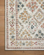 Loloi Rifle Paper Co. Laurel Collection LAU-04 Cream/Multi 2'-8" x 8' Runner Rug