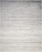 SAFAVIEH Area Rug 10x14 - Adirondack Collection - Large - Ivory & Silver, Modern Ombre Design, Non Shedding & Easy to Clean, Ideal for Living Room, Bedroom, Office, Dining Space (ADR113B)