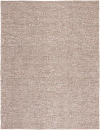 SAFAVIEH Area Rug 8x10 - Natura Collection - Large - Brown, Handmade Wool Blend, Textured Design, Ideal for Living Room, Bedroom, Dining Space (NAT620T)