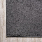 JONATHAN Y Haze Solid Low-Pile Black Indoor Area Rug 10x14, Coastal,Bohemian,Minimalist,Classic, Easy-Cleaning for Living Room,Bedroom,Kitchen,Pet Friendly,Non-Shedding (SEU100I-14)