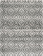 SAFAVIEH Adirondack Collection Area Rug - 6' x 9', Ivory & Dark Green, Geometric Design, Non-Shedding & Easy Care, Ideal for High Traffic Areas in Living Room, Bedroom, Dining (ADR131W-6)