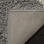 SAFAVIEH Dallas Shag Collection Accent Rug - 3' x 5', Grey & Ivory, Trellis Design, Non-Shedding & Easy Care, 1.5-inch Thick Ideal for High Traffic Areas in Entryway, Living Room, Bedroom (SGD257G)