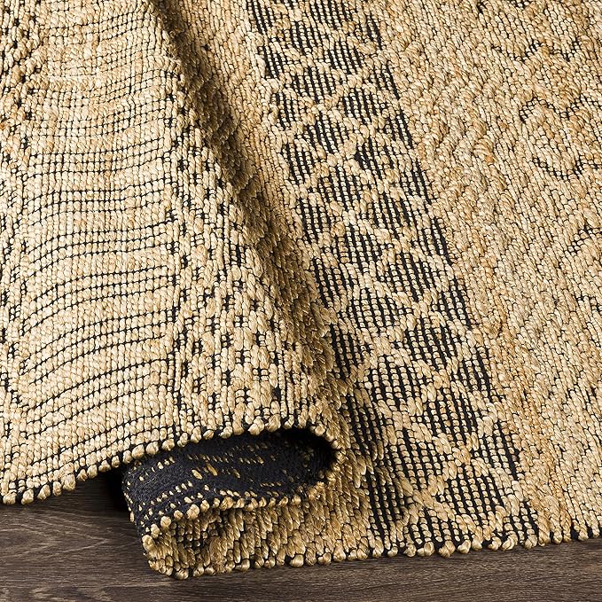 Mark&Day Area Rugs, 9x12 Greensburg Global Tan Area Rug, Beige Grey Carpet for Living Room, Bedroom or Kitchen (8'10" x 12')