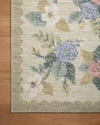 Loloi Rifle Paper Co. Rosa Collection RSA-02 Cream/Multi 2'-0" x 5'-0" Accent Rug