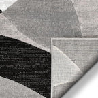 Well Woven Dulcet Bingo Grey Modern Geometric 2'7" x 9'10" Runner Rug