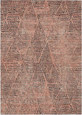 Addison Rugs Chantille ACN591 Salmon 8' x 10' Indoor Outdoor Area Rug, Easy Clean, Machine Washable, Non Shedding, Bedroom, Living Room, Dining Room, Kitchen, Patio Rug