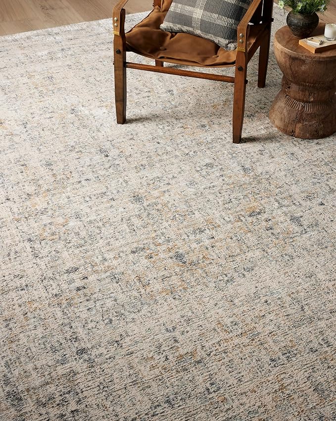 Loloi Amber Lewis Alie Collection ALE-02 Sand/Sky 11'-6'' x 15'-7'', .13'' Pile Height, Area Rug