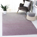 SAFAVIEH Area Rug 6x9 - Adirondack Collection - Purple & Green, Modern Ombre Design, Non Shedding & Easy to Clean, Ideal for Living Room, Bedroom, Office, Dining Space (ADR113V)