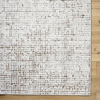 Livabliss x Our PNW Home Cascade Minimalist Area Rug, 10' x 14', Brown