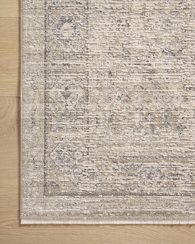 Loloi Amber Lewis Alie Collection ALE-03 Taupe/Dove 2'-7'' x 10'-0'', .13'' Pile Height, Runner Rug